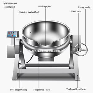 เครื่องกวนอัตโนมัติสำหรับซอสเนื้อแยมช็อคโกแลต, เครื่องผสมอาหารแบบดาวเคราะห์ทำจากสเตนเลสสตีล<span class=keywords><strong>ม</strong></span>หัศจรรย์อัตโนมัติ - Product Image 5