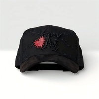 Casquettes de baseball personnalisées à 5 panneaux Barbas Hats B Star avec visière incurvée, broderie PLATINUM SNOWFLAKE, El Beard Hats