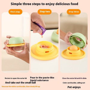 Alfombrilla para Lamer para Mascotas, Juguete Antiderrames, Fácil de Limpiar, Tazón para Lamer para Perros y Gatos, Alivio del Aburrimiento, Suministros para Mascotas - Product Image 4