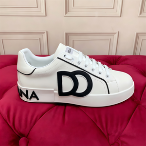 <span class=keywords><strong>Zapatillas</strong></span> <span class=keywords><strong>de</strong></span> Moda Casual <span class=keywords><strong>de</strong></span> Lujo con Punta Cuadrada para Hombre y <span class=keywords><strong>Mujer</strong></span>, Forro <span class=keywords><strong>de</strong></span> Cuero Genuino y Algodón con Cierre <span class=keywords><strong>de</strong></span> Cordones para Caminar - Product Image 1