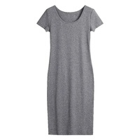 Pyjama d'été respirant en jersey de coton et polyester écologique pour femme, couleurs unies, manches courtes