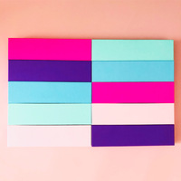 Étui à cils multicolore personnalisé de haute qualité fenêtre rectangulaire en PVC nouvelle couleur spéciale nouvel étui à eyeliner magnétique pour ongles