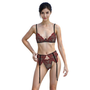 באיכות גבוהה נשים נמר של חזייה תחרה, סט תחתונים סט לדחוף תכונה לדחוף-למעלה תכונה ילדה חמודה בסגנון בחורה חמודה על המותניים - Product Image 6