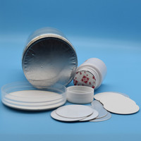 Meilleures ventes de doublure d'étanchéité à induction en papier d'aluminium de qualité alimentaire 2 pièces étanche pour le traitement composite des bouteilles en PET/PE/PP