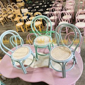 Chaise pour enfant en rotin écologique pour les tout-petits-Sièges durables, élégants et confortables pour les salles de jeux et les pépinières - Product Image 4