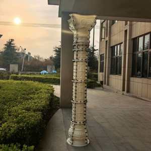 Molde de Plástico ABS Reazone RZR para Construcción de Pilares Romanos de Hormigón, Líneas Espirales, Adornos de Jardín, Diámetro 25, Varilla de Refuerzo de Alta Resistencia - Product Image 6