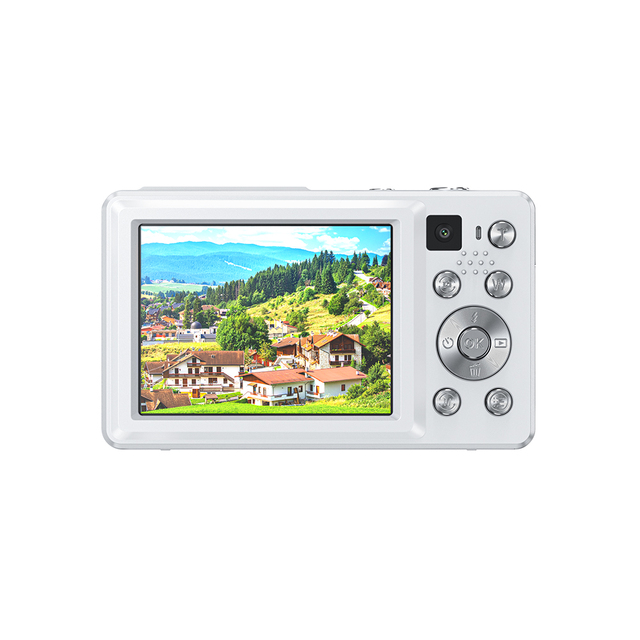 4K Autofocus Digital Camera Stunning 4K Video Selfie Capabilities Zoom Lens Optimal Point Shoot Pocket Camera Dual Screen