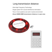 Cafe Bbar cola llamada zumbador recargable 10 Uds vibrador impermeable inalámbrico invitado sistema de paginación Beeper llamada buscapersonas restaurante