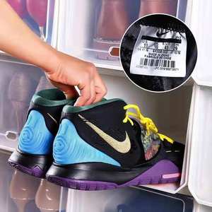 Conteneurs de rangement pour chaussures en gros, boîtes transparentes en plastique PP, empilables, pour la maison, organisateur de chaussures - Product Image 5