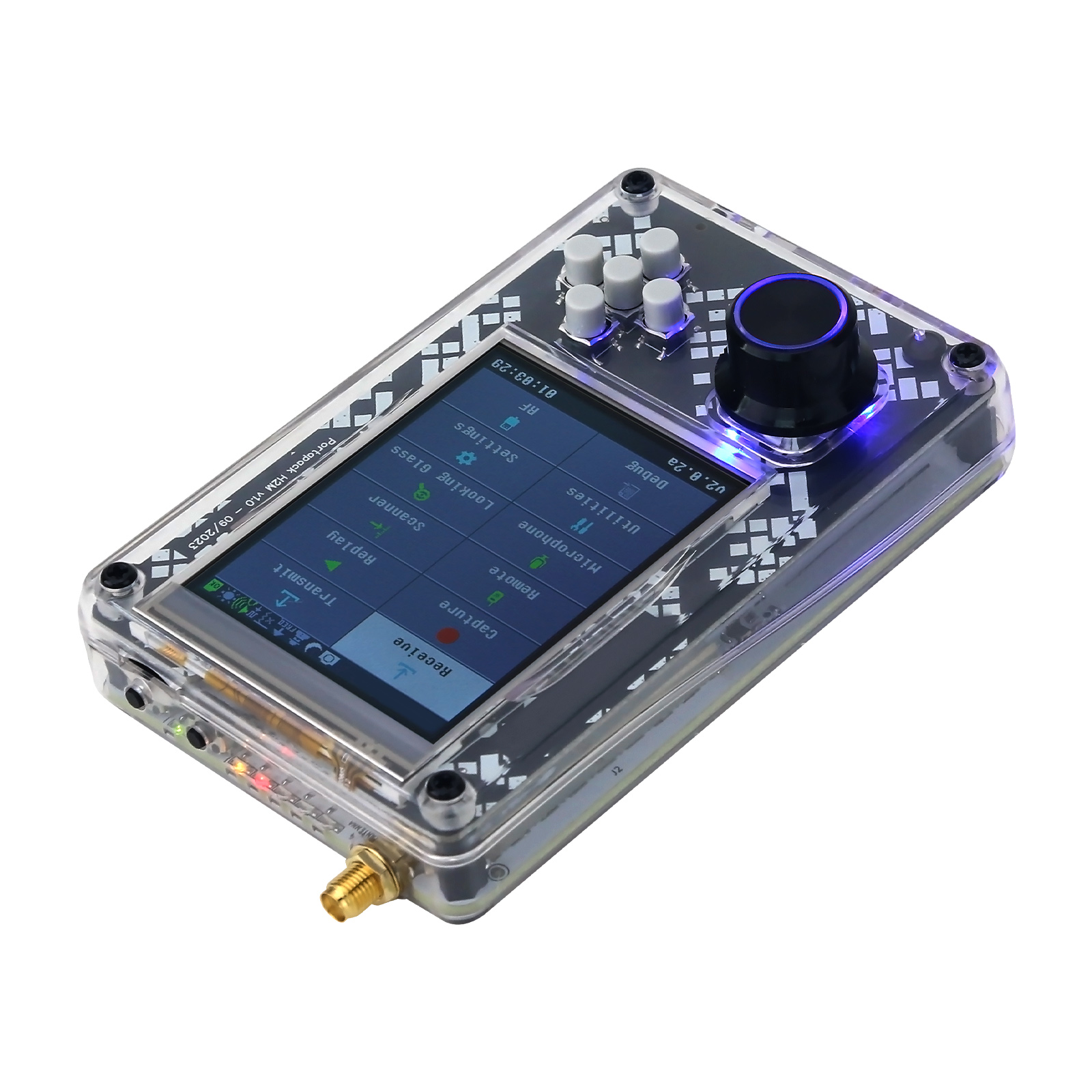 HamGeek R10C HackRF One V2.0.x SDR Radio MAX2837 with H2M