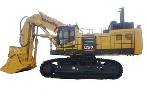 Excavatrice sur chenilles de haute qualité de 122 tonnes, modèle PC1250, jaune, équipement de construction lourd - Product Image 6