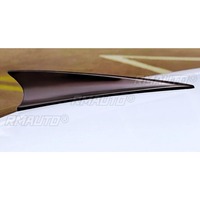 Antenne universelle de voiture en forme d'aileron de requin, spoiler de modification, décoration d'aile arrière, accessoires de kit carrosserie