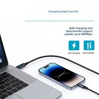 Kabel Pengisian Cepat 100W PD USB C ke C Kabel Data Silikon Cair dengan Layar Digital LED untuk Android & Laptop