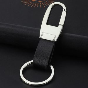 Fashion <b>Personalized</b> Men Leather Key Chain Custom Creative Customized logo Metal Car Keychain <b>Keychains</b> Keyring - Product Image 5