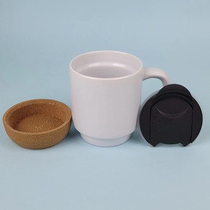 Biểu tượng tùy chỉnh 12oz cách điện Mug gốm với nút chai dưới và bìa Multi-Màu khuyến mại Matte quà tặng cho cốc - Product Image 6