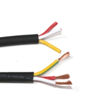 VERIBEST EPR Kabel Traksi Karet Multi-inti Fleksibel Berisolasi H05RN-F 2/3/4/5 Inti 300/500V Tembaga Murni Terlindungi