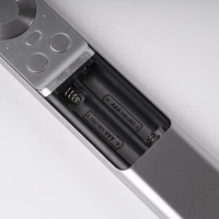Télécommande de barre de son haut de gamme ODM DT-015 avec gravure laser, contrôle vocal, souris aérienne, piles AAA, 15 boutons, ABS
