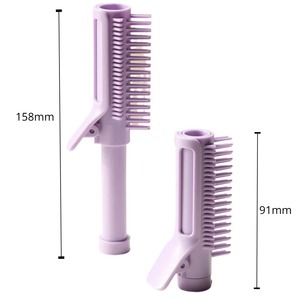 Pinza para el pelo con efecto voluminizador para la raíz, herramienta de peinado retráctil 2 en 1, rizador de pelo, rulo para el pelo, herramientas de peinado, peine - Product Image 3
