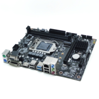 Nouvelle carte mère de jeu professionnelle H510 DDR4 LGA 1200 Micro-ATX avec double canal et graphismes intégrés, garantie de 3 ans