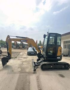 Meilleure vente SY35U 3.5 tonnes de capacité petite pelle sur chenilles produit d'occasion avec moteur de pompe de boîte de vitesses de moteur Deutz - Product Image 1