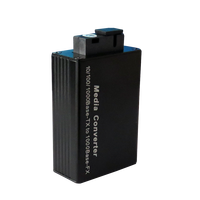 Convertidor de Medios MINI Gigabit de Venta Caliente, 20KM SC 1 RJ45 + 1 Convertidor de Fibra Óptica Monomodo de Una Sola Fibra