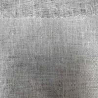 Tissu en lin pur 100% durable, directement de l'usine, textile naturel antibactérien pour hôtel, vêtements, literie