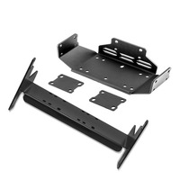 Kit de montage personnalisé HC Brand Factory en acier inoxydable et aluminium, découpe laser, pliage, fabrication de supports de montage en tôle, plaque de treuil