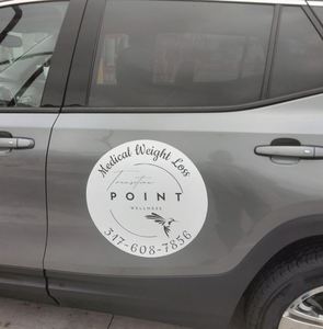Autocollant de voiture magnétique tendance et élégant en vinyle, résistant à la décoloration, facile à coller, idéal pour les voyages en couple, la photographie et les excursions. - Product Image 5