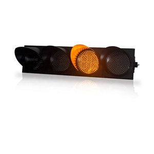 Semáforo LED de 300 mm (12 pulgadas) con Bola Completa R <span class=keywords><strong>Y</strong></span> <span class=keywords><strong>G</strong></span>, Flecha Verde a la Derecha <span class=keywords><strong>y</strong></span> Cuenta Regresiva de 2 Dígitos Rojo <span class=keywords><strong>y</strong></span> Verde, con Lente Transparente - Product Image 3
