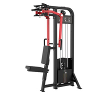 2024 Machine à mouche arrière Machine d'entraînement à la mouche chargée par broche Chargeur moyen Équipement de musculation Poitrine Arrière Delt Fy Machine