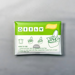 Protège-sièges de toilettes jetables biodégradables en pâte de bois, 1 couche, monobloc, pour toilettes publiques - Prix usine, vente en gros - Product Image 4
