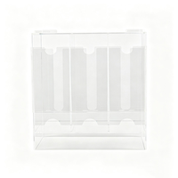 Distributeur de boosters en acrylique OEM pour les magasins de cartes à collectionner Pokémon