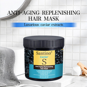 Caviale Anti-invecchiamento riparazione proteine pulizia profonda <span class=keywords><strong>nutriente</strong></span> lisciante proteine <span class=keywords><strong>maschera</strong></span> per <span class=keywords><strong>capelli</strong></span> danneggiati - Product Image 2