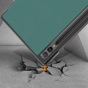 Étui pour tablette à rabat Folio pliable en cuir mince magnétique pour <span class=keywords><strong>Samsung</strong></span> <span class=keywords><strong>Galaxy</strong></span> Tab S10 FE Plus S9 Plus A9 S8 - Product Image 4