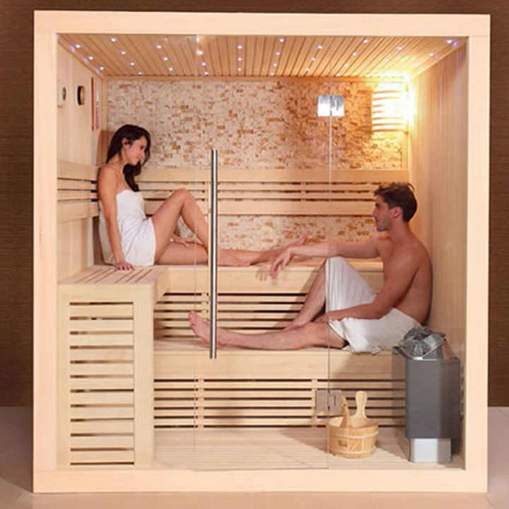 Modern Design Dry Sauna Steam Shower Indoor Luxury Bathroom Wooden Spa ...