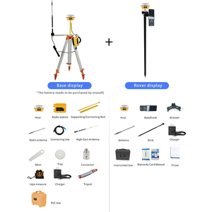 GPS RTK ความแม่นยำสูง V5การสำรวจที่ดิน GNSS RTK ที่มีสมรรถนะสูง - Product Image 6