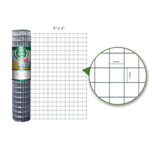 25x25mm 녹 방지 철망 다목적 정원/가축 울타리 아연 도금 용접 철망 - Product Image 1
