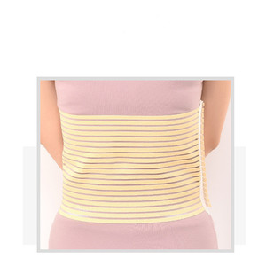Faja Abdominal Postparto Ligera y Transpirable, Cinturón Moldeador de Cintura para Primavera/Verano, Amarillo, Fibra de Poliéster Delgada - Product Image 4
