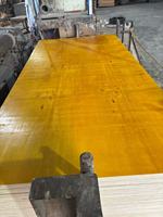 Panneaux de coffrage en bois massif de pin et d'eucalyptus, surface lisse, durables, multicouches, panneaux rouges pour coffrage