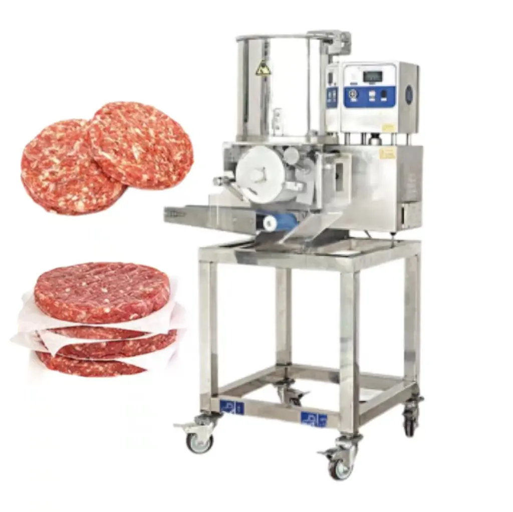 Заводская машина для изготовления мясных бургеров, автоматическая машина для изготовления котлет для гамбургеров, мясоформовочная машина