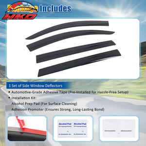 Viseras Deflectoras para Ventanas de Estilo Bajo para Hyundai Santa Fe 19-23 - Product Image 5