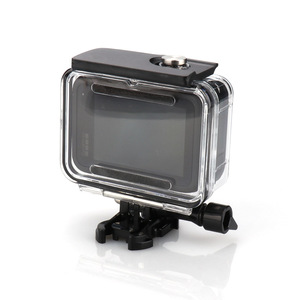 Funda Impermeable Universal para GoPro 13, para Cámaras de Acción de 12/11/10/9 Metros, para Buceo y Ciclismo, Hecha de PC, Silicona y Metal - Product Image 3