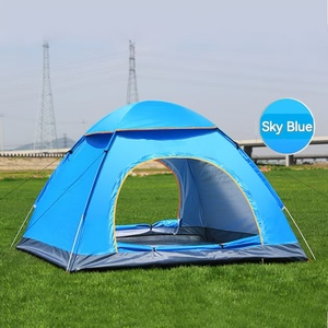 Tente de camping dôme automatique pop-up pour 3-4 personnes, ultralégère, étanche, portable, pour l'extérieur - Product Image 6