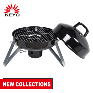 Grill a Carbone Verticale 3-in-1 Portatile da Esterno in Acciaio Verniciato a Polvere Premium con Funzione <span class=keywords><strong>Barbecue</strong></span> di Lusso - Product Image 3