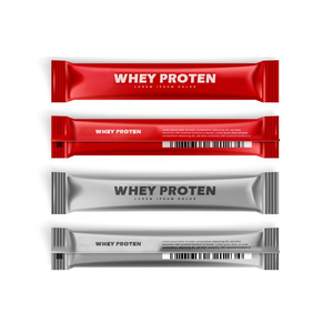 Proteine del Siero di Latte in Polvere 1Kg, Confezione con Chiusura a Zip, Sacchetto in Alluminio <span class=keywords><strong>Rosa</strong></span> per Proteine del Siero di Latte - Product Image 2