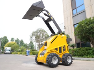 Professional China 5/epa <b>Small</b> Front End Loaders Compact <b>Wheel</b>/track Mini Skid Steer for Home Farm Easy to Operate - Product Image 1