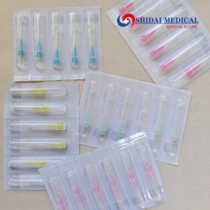 เข็มฉีดยาไฮโปเดอร์มิกแบบใช้แล้วทิ้งทำจากสแตนเลส ผ่านการฆ่าเชื้อแล้ว วัสดุสิ้นเปลืองทางการแพทย์ - Product Image 1