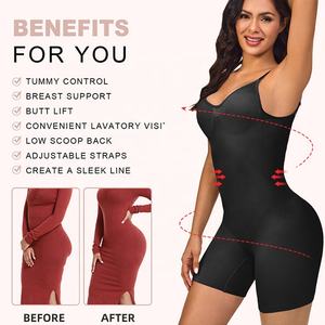 Gaine Amincissante Sculpte Effet Sablier Sans Coutures Maintien Ventre Bas du Dos Grande Taille Sculptant BBL Body Shaper pour Femme - Product Image 3