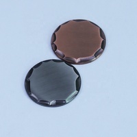 Marqueurs de balle de golf personnalisables en alliage de zinc durable, écologiques, faits à la main, en cuivre antique, or et argent, 30 mm, gravés/estampés