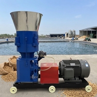 Machine à granulés d'aliments pour poissons à matrice plate, équipement de fabrication de granulés pour l'aquaculture et les fermes piscicoles